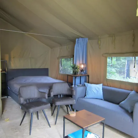 Luxe Safaritent Op Landgoed De Leijen *
