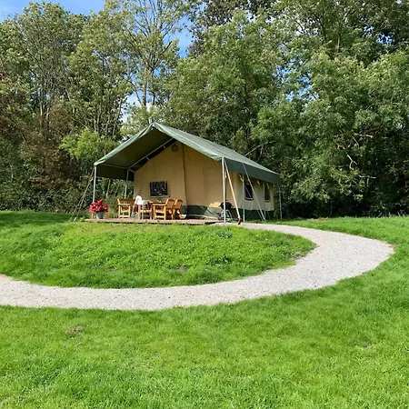 Luxe Safaritent Op Landgoed De Leijen Hensbroek